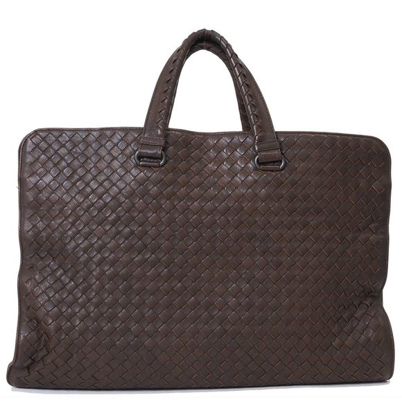 BOTTEGA VENETA Other - Bottega Veneta Intrecciato Bag Brown Men's Leather BOTTEGA VENETA